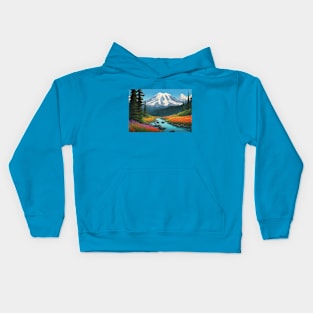 Mt. Rainier National Park Kids Hoodie